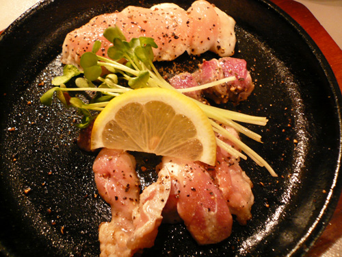 葵地鶏ジュージュー焼き